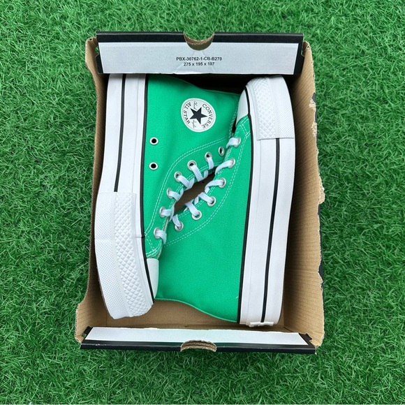 Converse Chuck Taylor All Star Lift Hi Apex Green - Picture 4 of 13